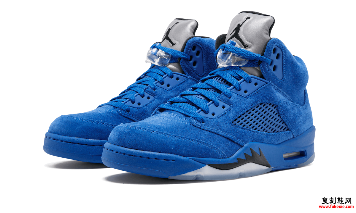 Air Jordan 5 Blue Suede飞行服136027-401发售日期