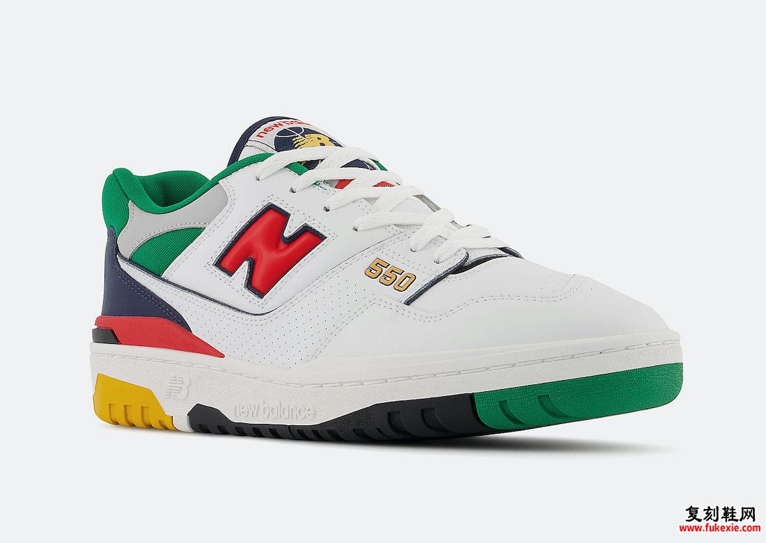 New Balance 550橡树叶绿色BB550CL1发售日期