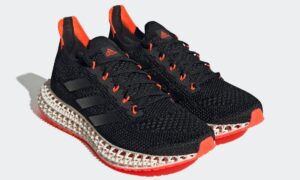 adidas 4DFWD黑色太阳能红FY3963发售日期