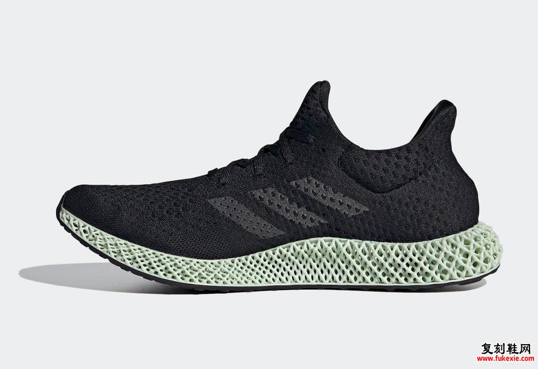 adidas Futurecraft 4D OG Core Black Green FZ2560 2021发售日期