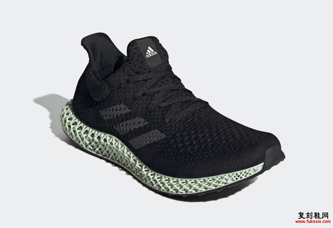 adidas Futurecraft 4D OG Core Black Green FZ2560 2021发售日期