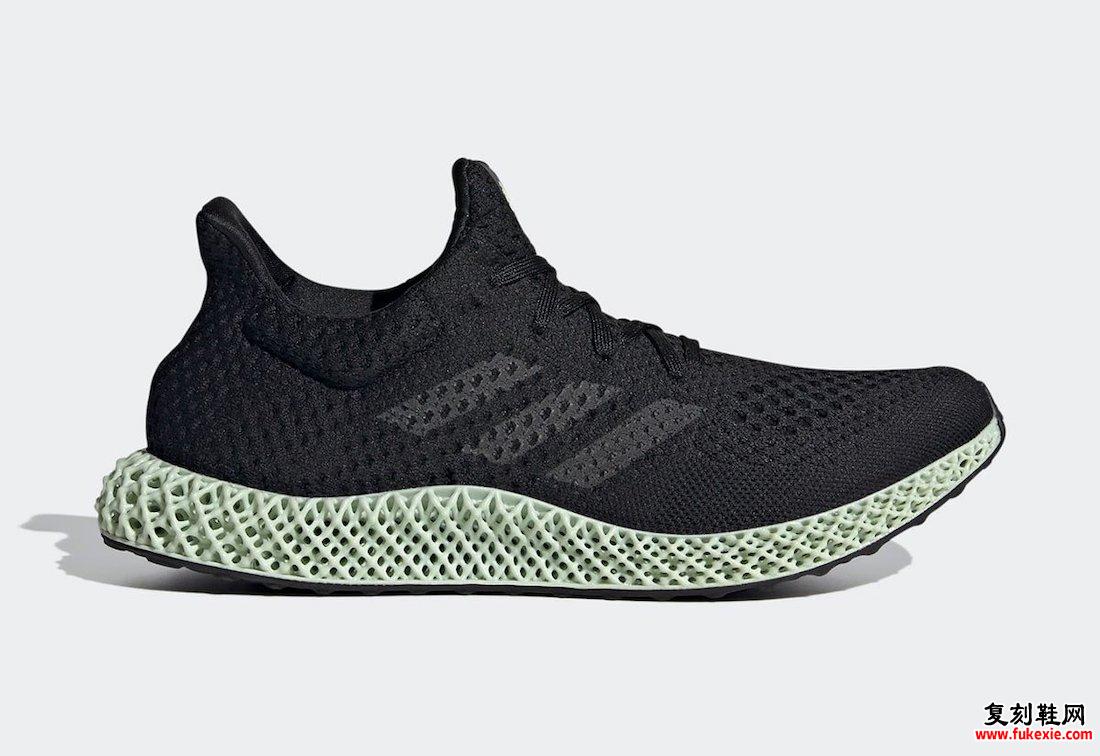 adidas Futurecraft 4D OG Core Black Green FZ2560 2021发售日期