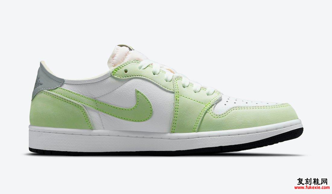 Air Jordan 1 Low OG Ghost Green DM7837-103发售日期