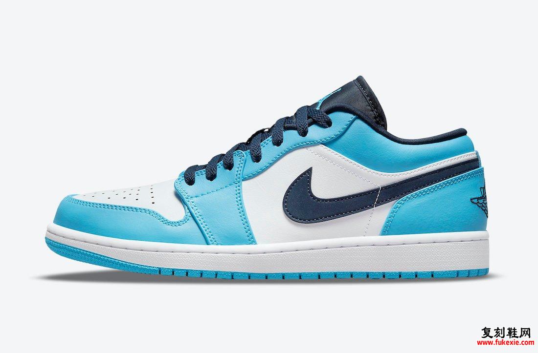 Air Jordan 1 Low UNC 553558-144发售日期