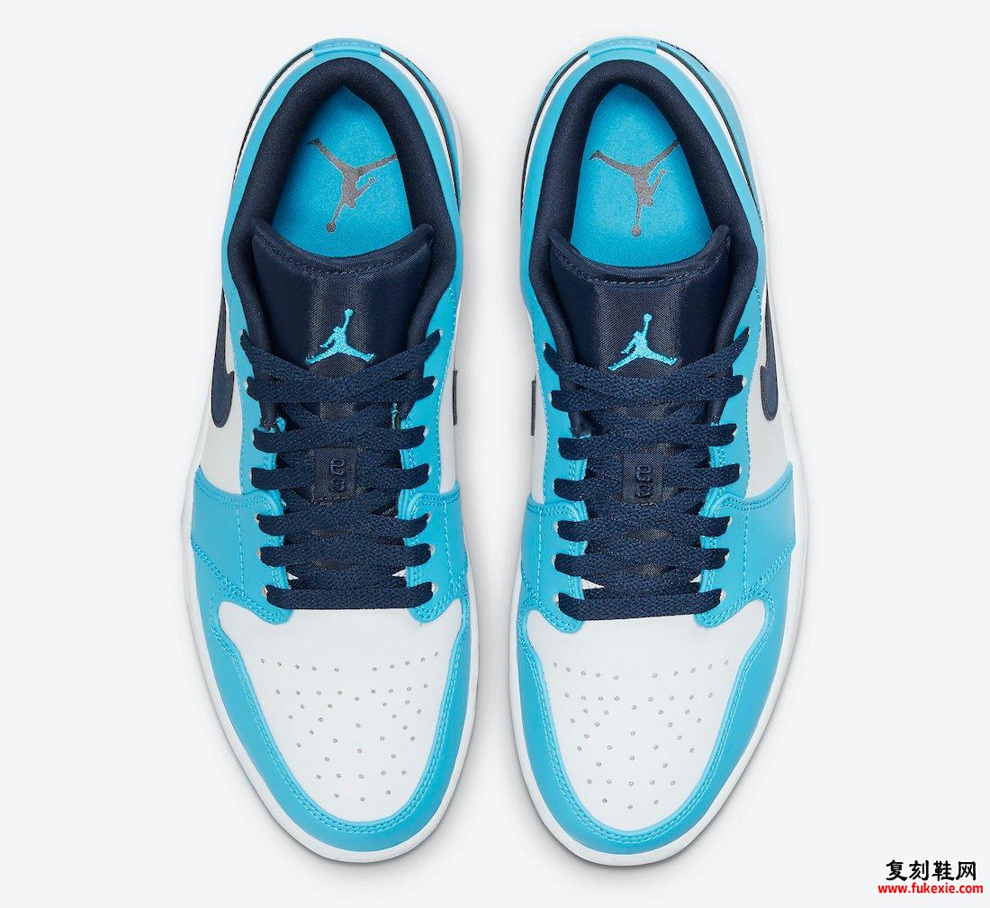 Air Jordan 1 Low UNC 553558-144发售日期