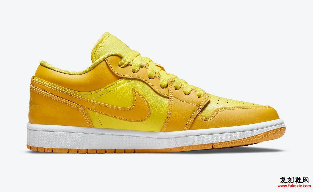 Air Jordan 1 Low Yellow Gold DC0774-700发售日期