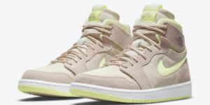 Air Jordan 1 Zoom CMFT Pearl White Fossil Lemon Twist CT0979-200发售日期