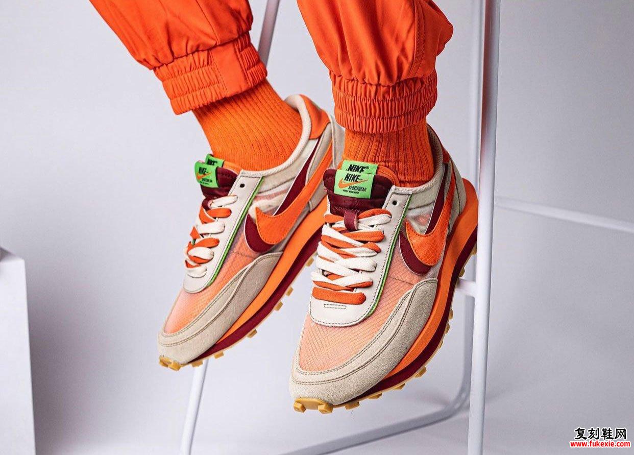 Clot Sacai Nike LDWaffle DH1347-100发售日期