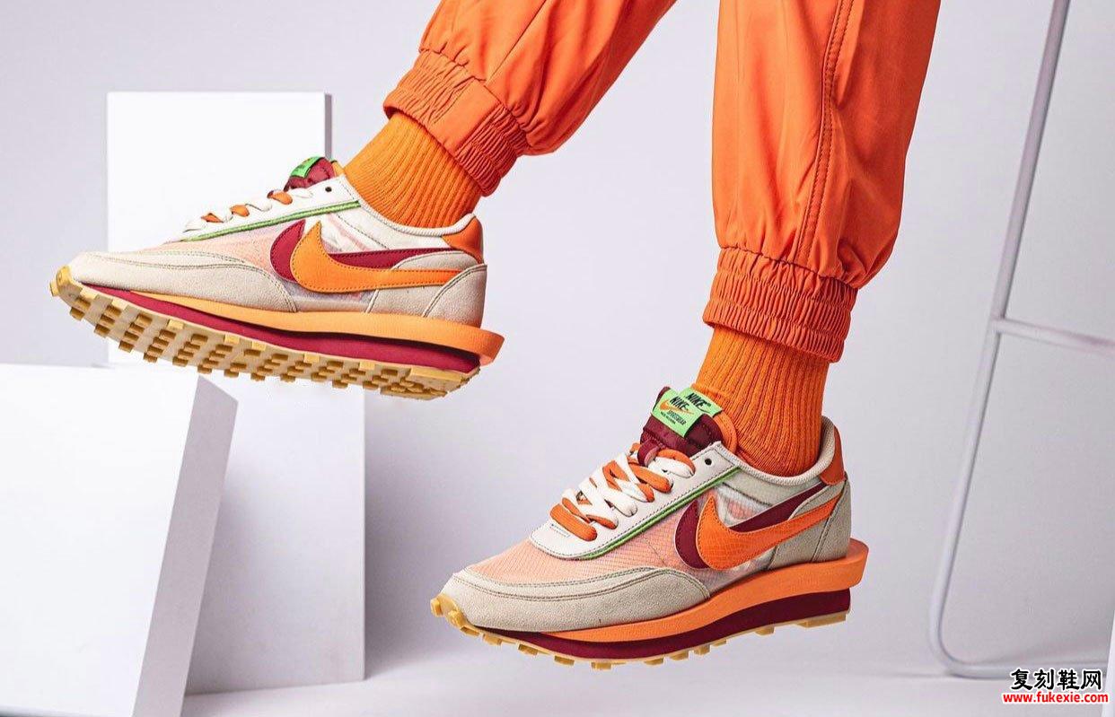 Clot Sacai Nike LDWaffle DH1347-100发售日期