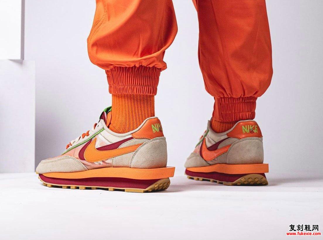 Clot Sacai Nike LDWaffle DH1347-100发售日期