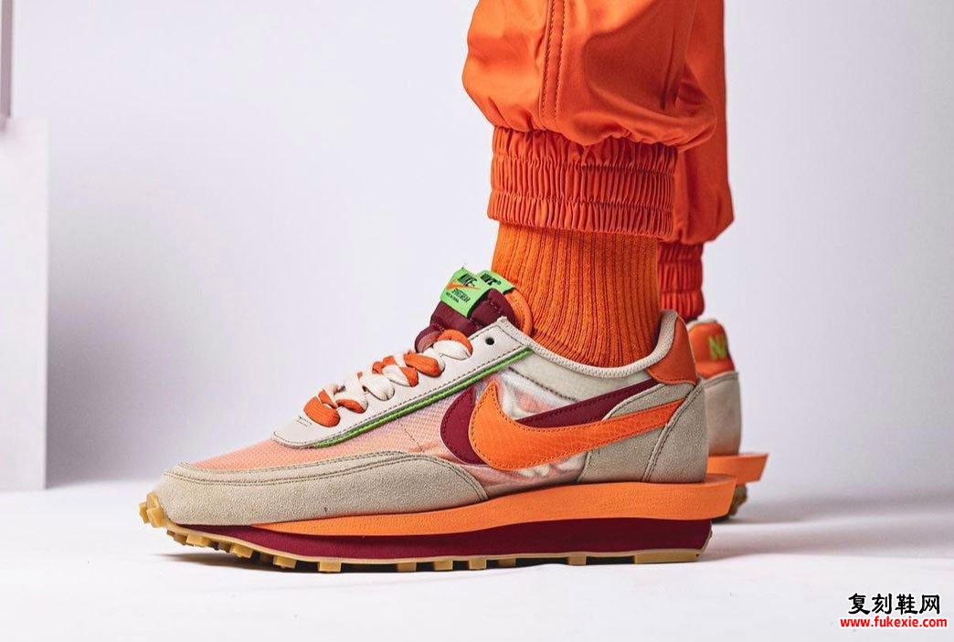 Clot Sacai Nike LDWaffle DH1347-100发售日期