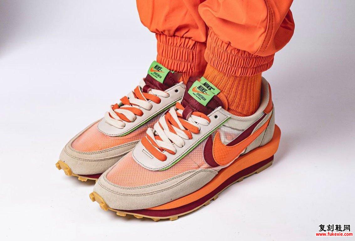 Clot Sacai Nike LDWaffle DH1347-100发售日期