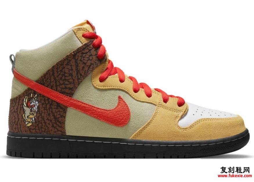 彩色冰鞋Nike SB Dunk High Kebab and Destroy发售日期