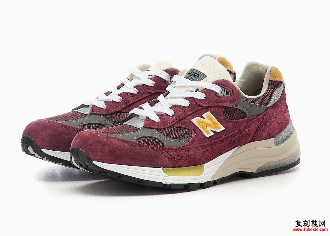 New Balance 992勃艮第M992CA发售日期信息