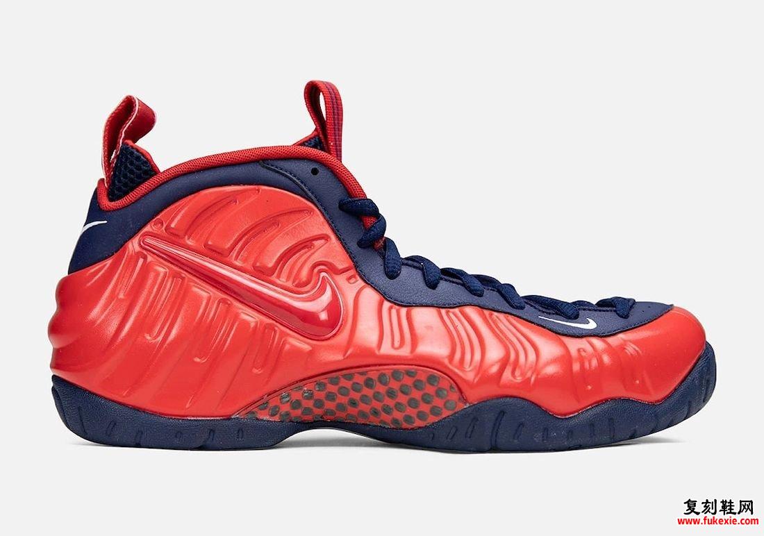 Nike Air Foamposite Pro USA CZ1911-600发售日期