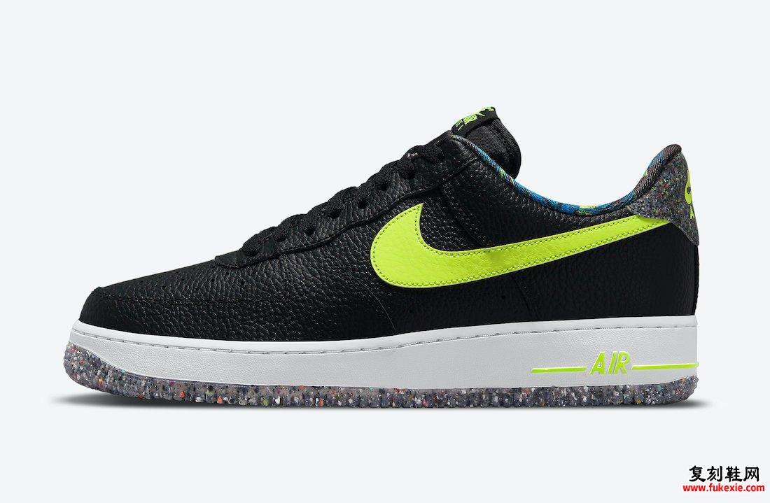 Nike Air Force 1 Low Black Volt DM9098-001 发布日期信息