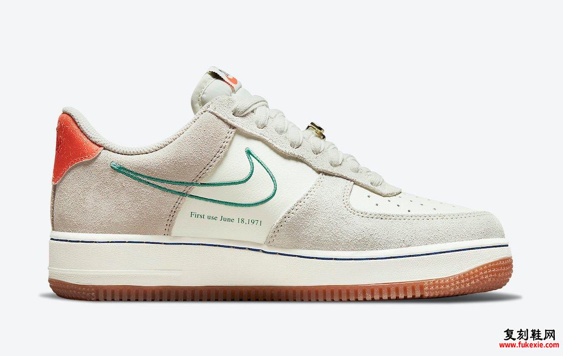 Nike Air Force 1 Low 首次使用 DA8302-100 发布日期信息