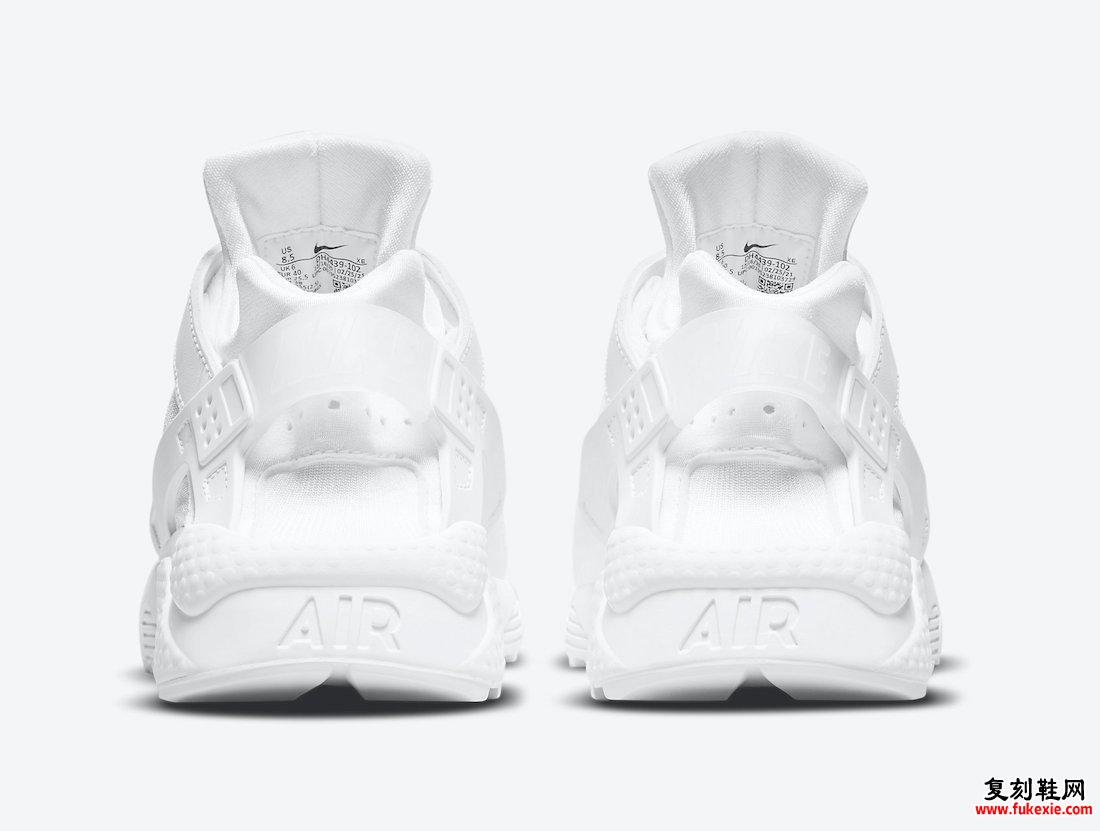 Nike Air Huarache Triple White DH4439-102 发售日期信息