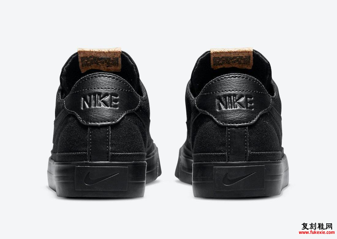 Nike Court Legacy Canvas Black DJ1972-001 发售日期信息