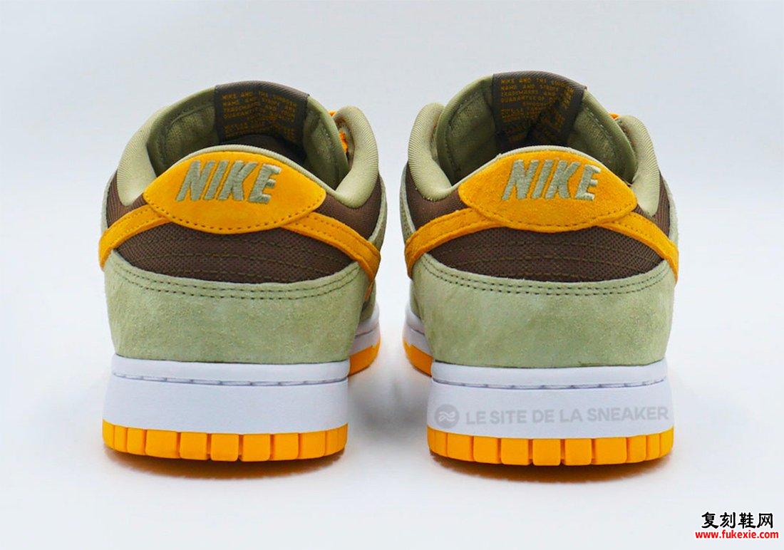 Nike Dunk Low Dusty Olive Pro Gold DH5360-300发售日期