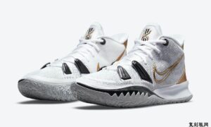 Nike Kyrie 7 White Black Gold CQ9326-101发售日期信息