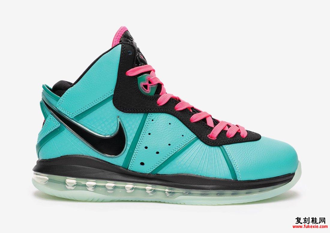 Nike LeBron 8 South Beach CZ0328-400 2021发售日期