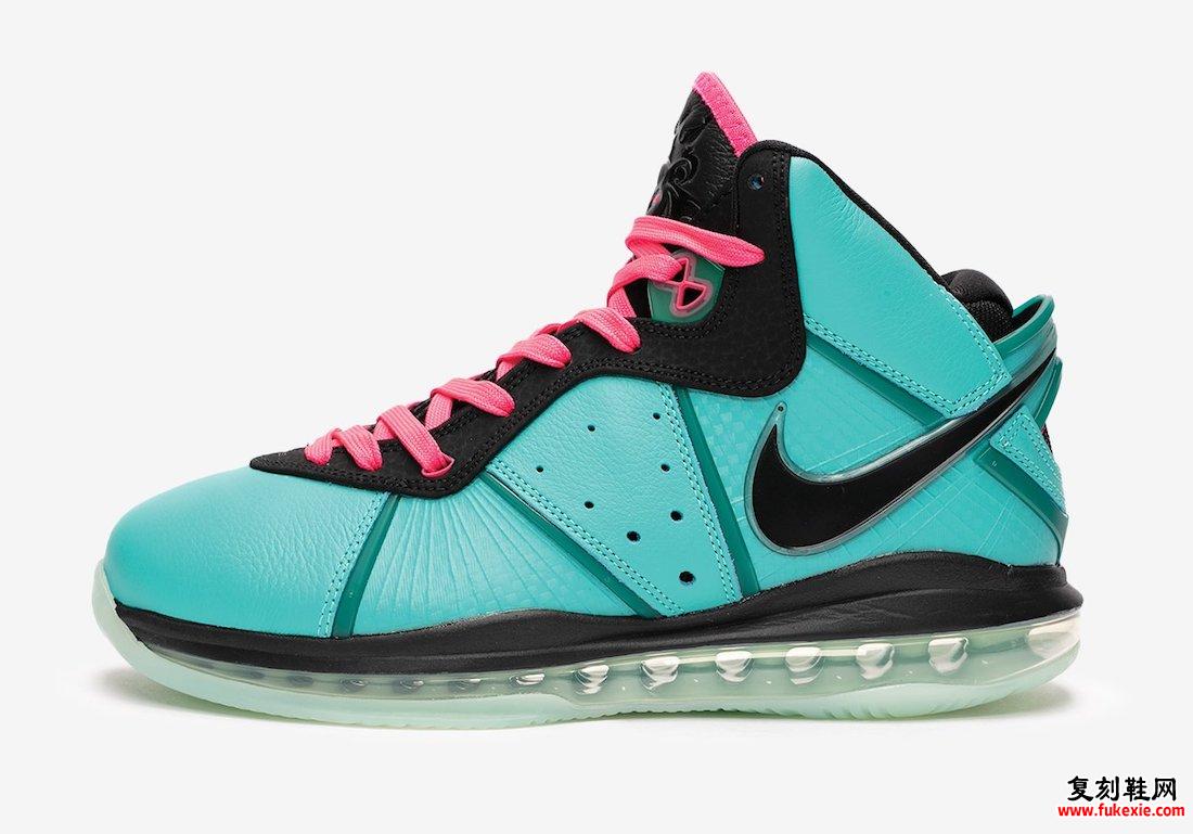 Nike LeBron 8 South Beach CZ0328-400 2021发售日期