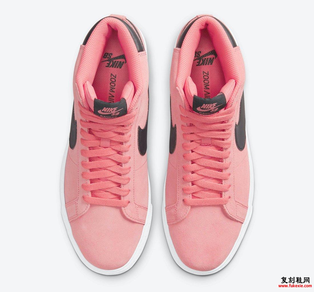 Nike SB Blazer Mid Pink 864349-601 发布日期信息