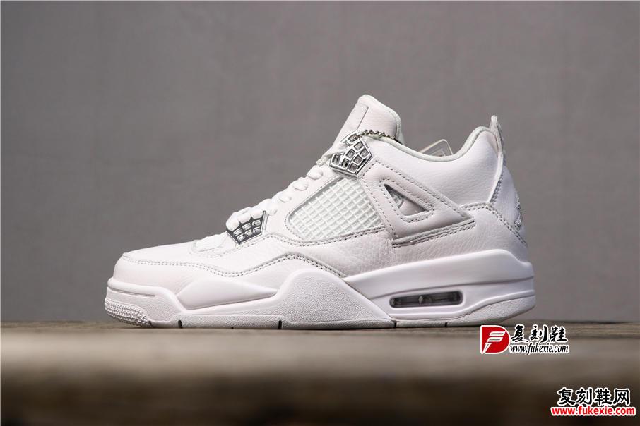 乔丹4 Air Jordan 4 “Pure Money ” 全白 