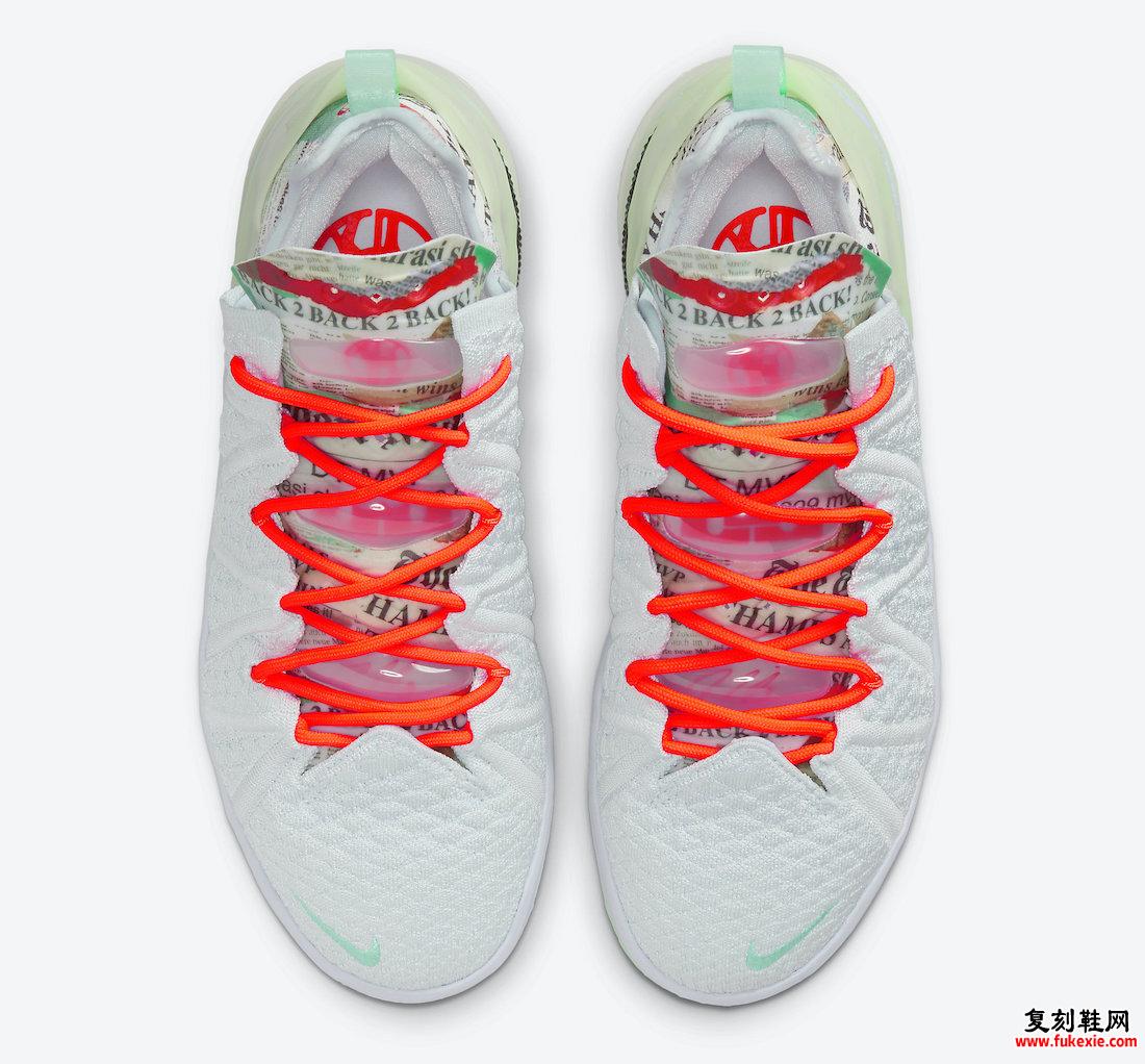 Diana Taurasi Nike LeBron 18 Goat CQ9283-401 发布日期