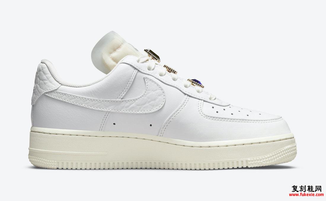 耐克 Air Force 1 Low Bling Summit White Sea Glass DN5463-100 发布日期 