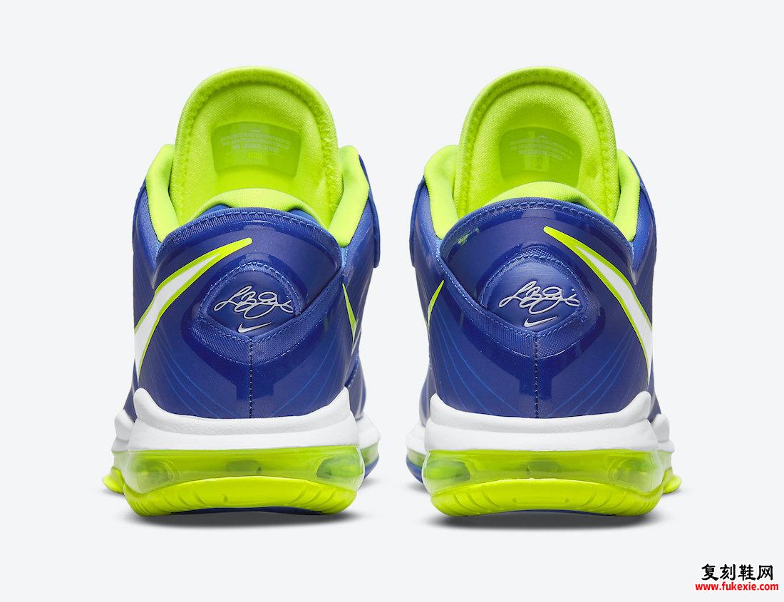 耐克 LeBron 8 V2 Low Sprite 2021 DN1581-400 发布日期