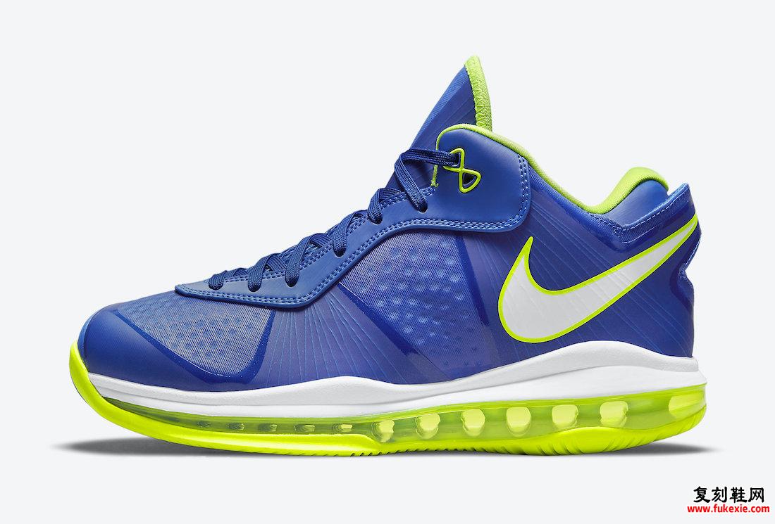 耐克 LeBron 8 V2 Low Sprite 2021 DN1581-400 发布日期