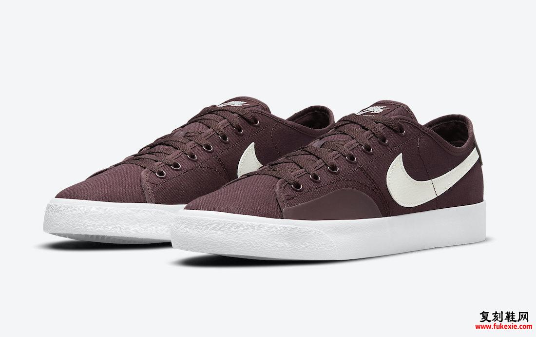 Nike SB Blazer Court Dark Wine CV1658-601 发布日期