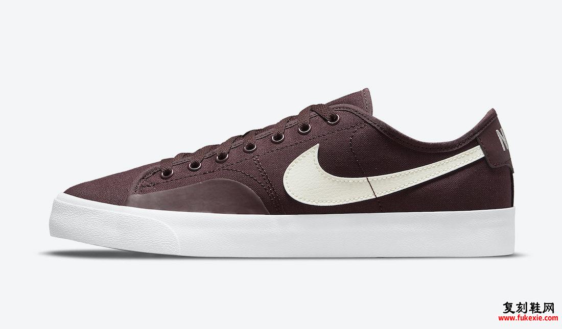 Nike SB Blazer Court Dark Wine CV1658-601 发布日期