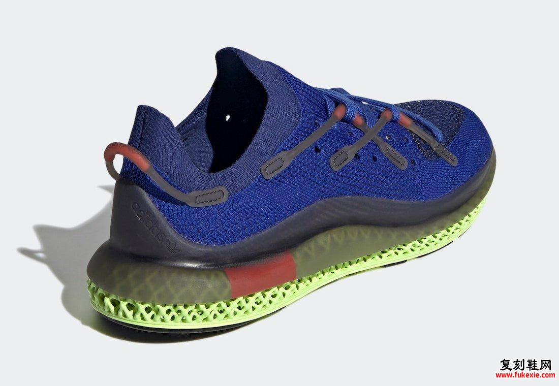 adidas 4D Fusio Bold Blue Flash Yellow H04509 发布日期信息