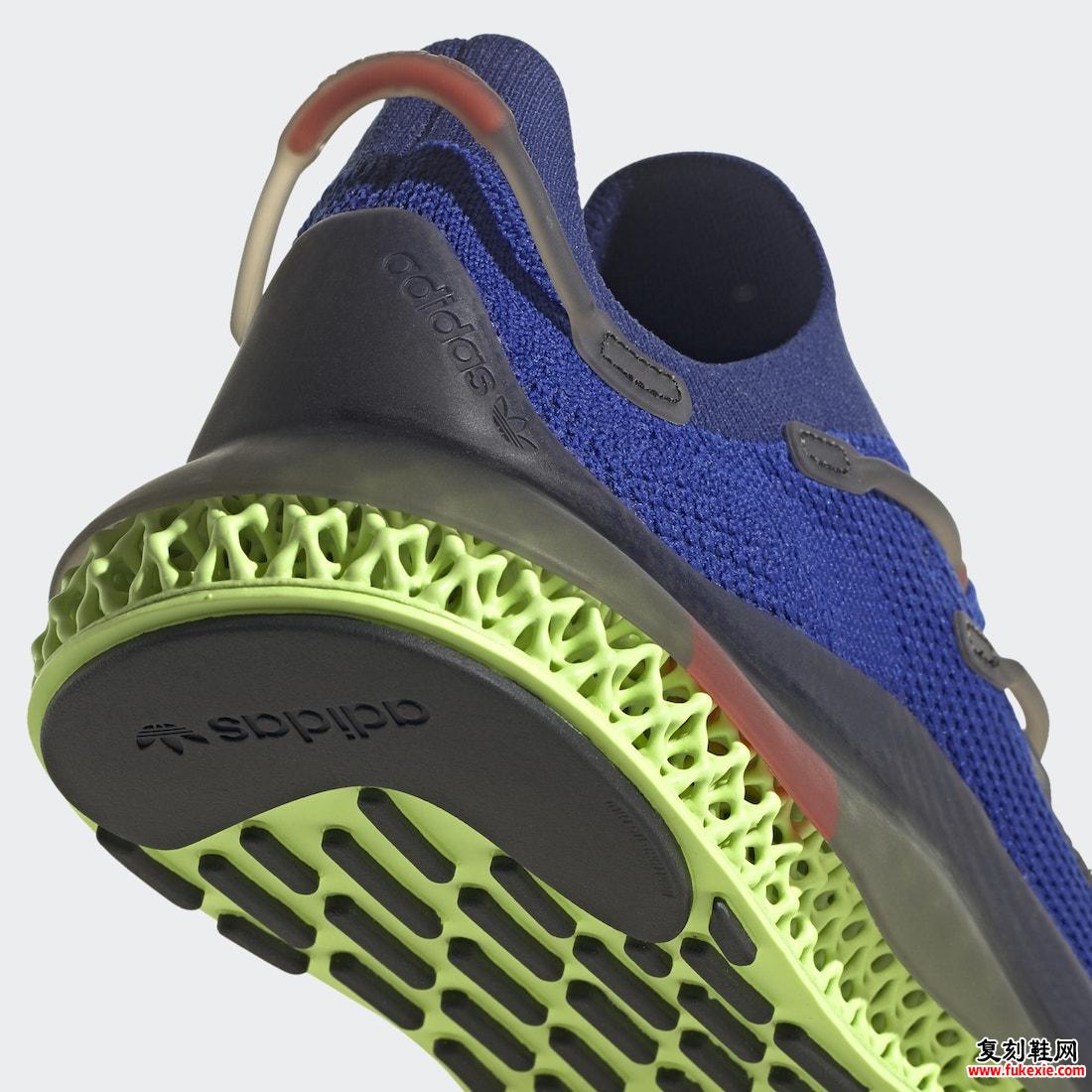 adidas 4D Fusio Bold Blue Flash Yellow H04509 发布日期信息