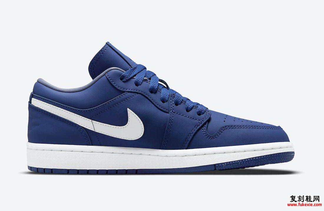 Air Jordan 1 Low Deep Royal DA8008-401 发售日期信息