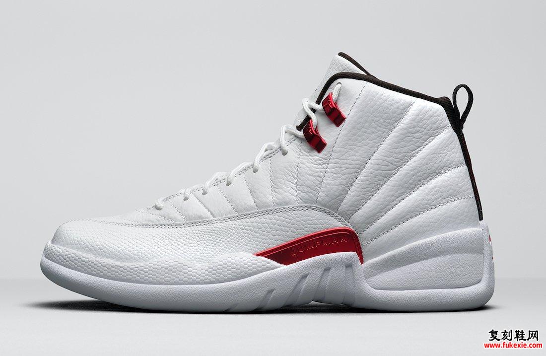 Air Jordan 12 Twist White University Red CT8013-106 发售日期