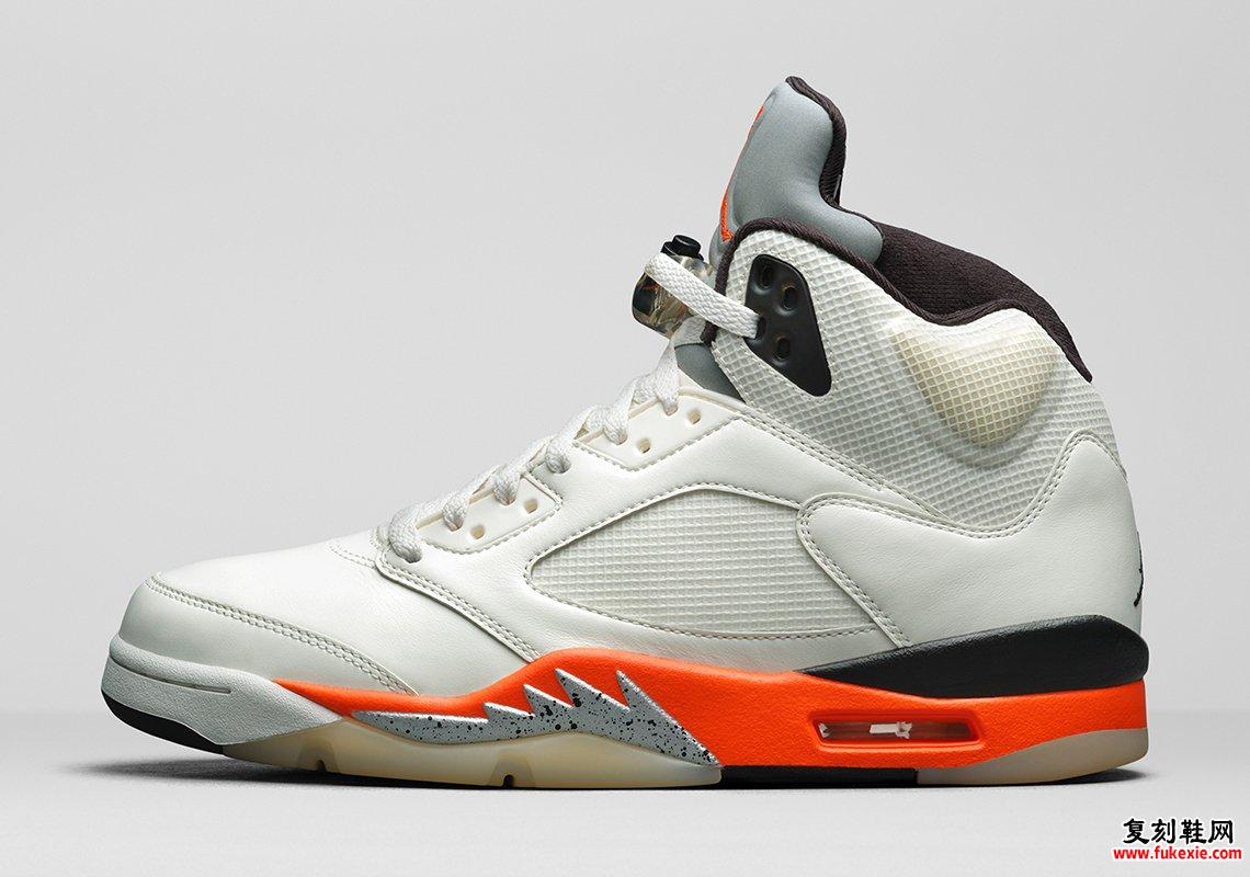 Air Jordan 5 Shattered Backboard Orange Blaze DC1060-100 发售价格