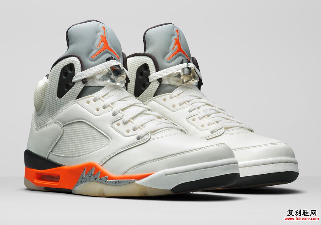 Air Jordan 5 Shattered Backboard Orange Blaze DC1060-100 发售价格