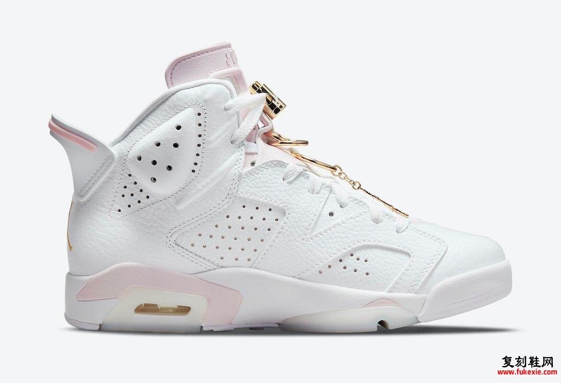 Air Jordan 6 Gold Hoops DH9696-100 发售日期