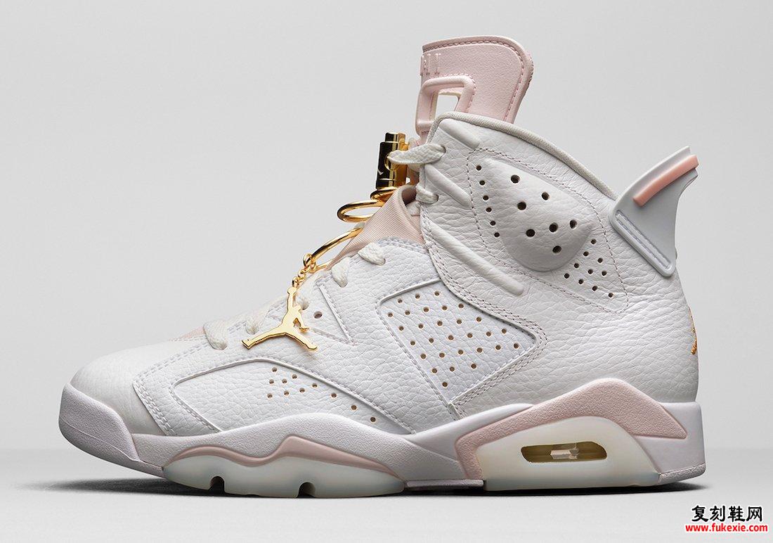 Air Jordan 6 Gold Hoops WMNS DH9696-100 发售日期