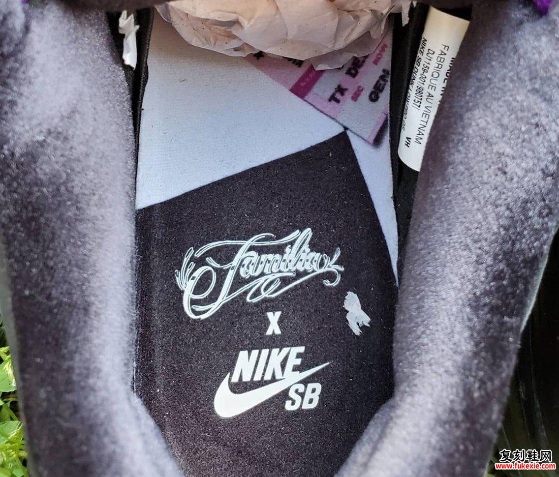 Familia Nike SB Dunk Low First Avenue Prince DJ1159-001 发售信息