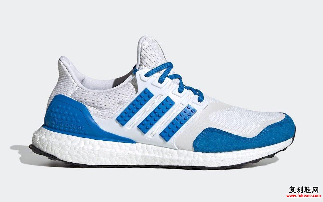 乐高 adidas Ultra Boost DNA 白色蓝色 H67952 发布日期信息