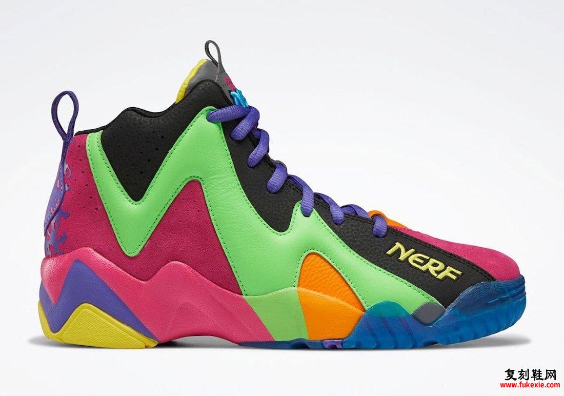 Nerf Reebok Kamikaze II Backboard Breaker GY8070 发布日期信息