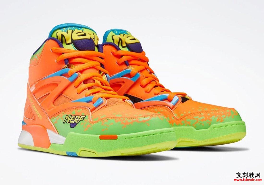 Nerf Reebok Pump Omni Zone II Light Jammer Y8068 发布日期信息