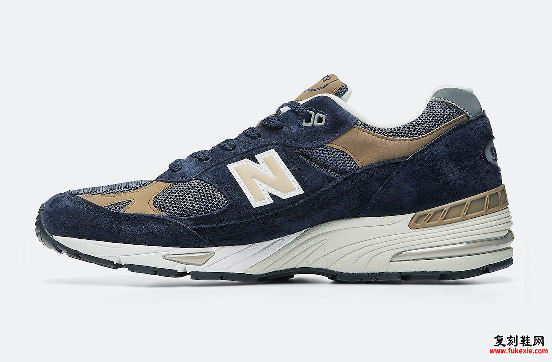 New Balance 991 Made in UK Navy Sand M991DNB 发布日期信息