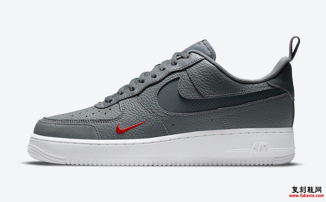 Nike Air Force 1 Low Grey Red DN4433-001 发布日期信息