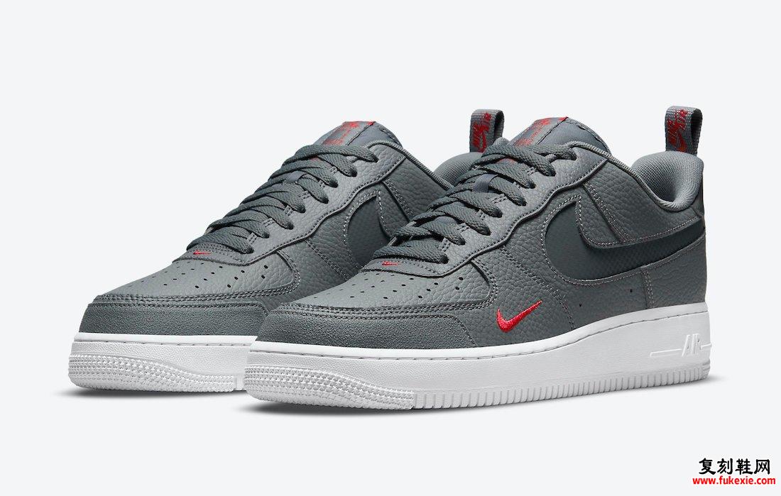 Nike Air Force 1 Low Grey Red DN4433-001 发布日期信息